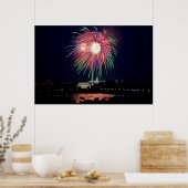 Feuerwerk in DC Poster (Küche)