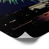 Feuerwerk in DC Poster (Ecke)