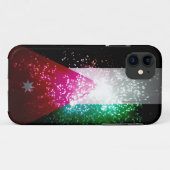 Feuerwerk; Jordanien-Flagge Case-Mate iPhone Hülle (Rückseite (Horizontal))