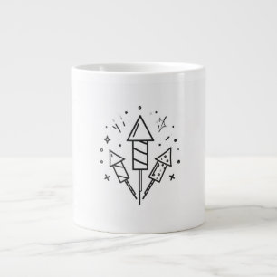 Feuerwerk Jumbo-Tasse