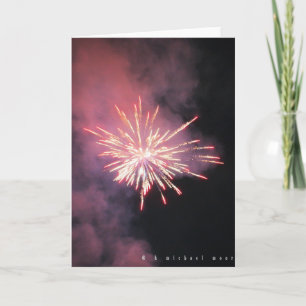 Feuerwerk Karte