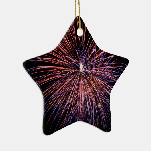 Feuerwerk Keramik Ornament (Rechts)