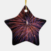 Feuerwerk Keramik Ornament (Hinten)