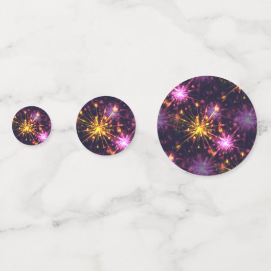 Feuerwerk Konfetti (Vorderseiten)