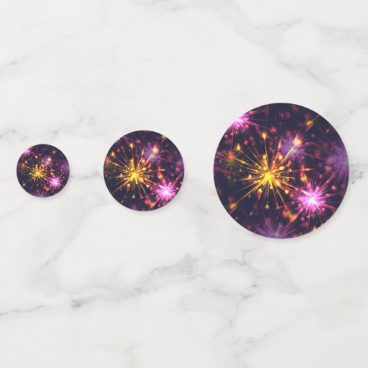 Feuerwerk Konfetti (Rückseiten)