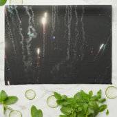Feuerwerk Küchentücher (Gefaltet)