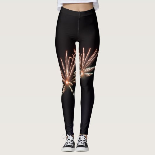Feuerwerk Leggings (Vorderseite)
