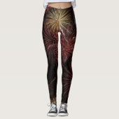 Feuerwerk-Leggings Leggings (Vorderseite)