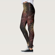 Feuerwerk-Leggings