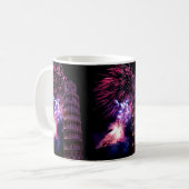 Feuerwerk Leuchtturm der Tasse Pisa (Vorderseite Links)