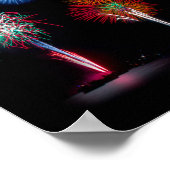 Feuerwerk-Magie Poster (Ecke)