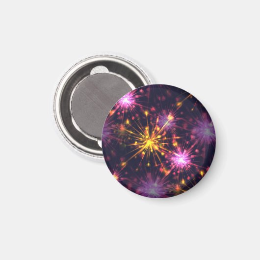 Feuerwerk Magnet (Vorderseite/Rückseite)