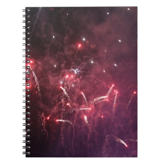 Feuerwerk Notizblock (Vorderseite)
