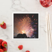 Feuerwerk Papier Napkin Serviette (Beispiel)