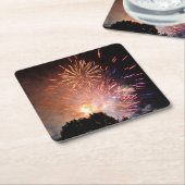 Feuerwerk Papier Untersetzer (angewinkelt)