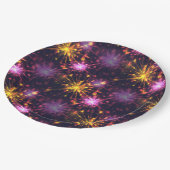 Feuerwerk Pappteller (Schrägansicht)