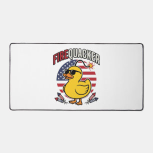 Feuerwerk Patriotische Ente Feuerwerk Vektor Desig Schreibtischunterlage