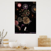 Feuerwerk Poster (Küche)