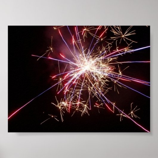 Feuerwerk Poster (Vorne)