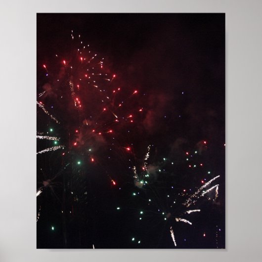 Feuerwerk Poster (Vorne)