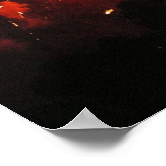 Feuerwerk-Poster Poster (Ecke)