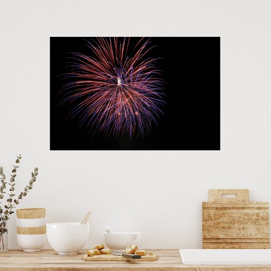 Feuerwerk-Poster Poster (Küche)