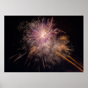 Feuerwerk-Poster Poster