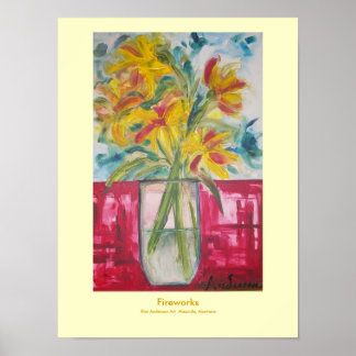 Feuerwerk-Poster Poster