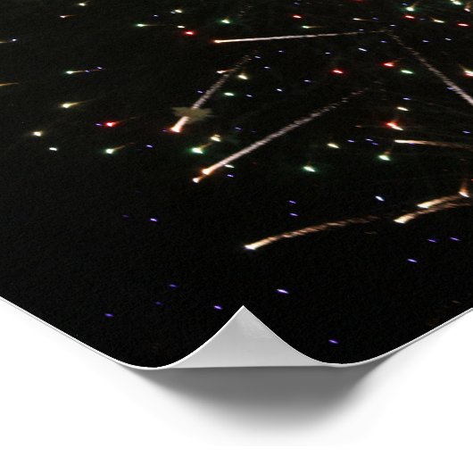 Feuerwerk-Poster Poster (Ecke)