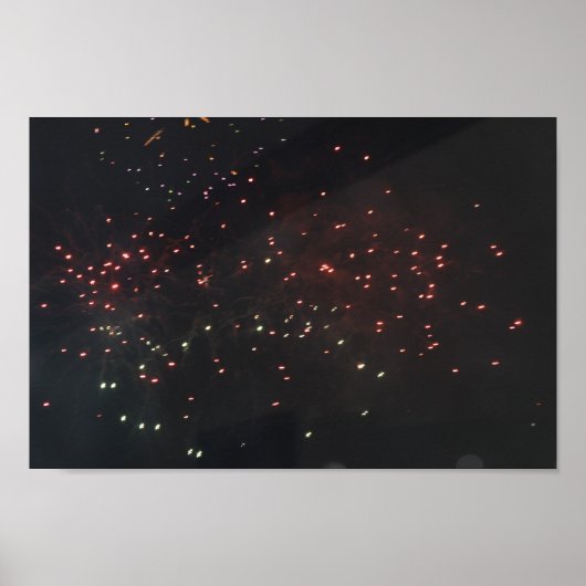 Feuerwerk-Poster Poster (Vorne)