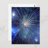 Feuerwerk-Poster Postkarte (Vorne/Hinten)