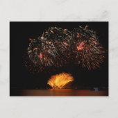 Feuerwerk Postkarte (Vorderseite)