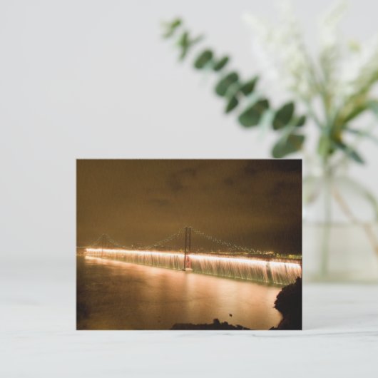 Feuerwerk Postkarte (Stehend Vorderseite)