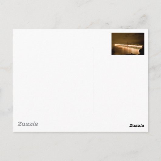 Feuerwerk Postkarte (Rückseite)