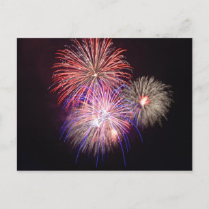 Feuerwerk Postkarte