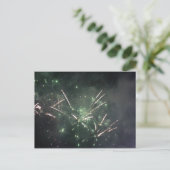 Feuerwerk Postkarte (Stehend Vorderseite)