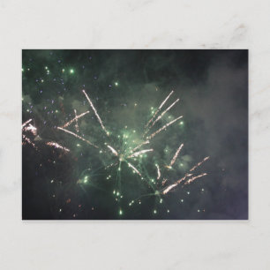 Feuerwerk Postkarte