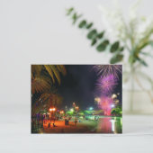 Feuerwerk Postkarte (Stehend Vorderseite)