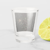 Feuerwerk-Schiebeglas Schnapsglas (Rückseite)