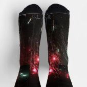 Feuerwerk Socken (Oben)