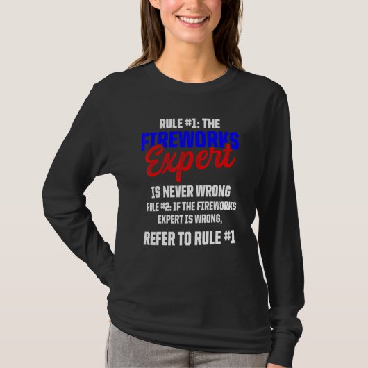 Feuerwerk-Techniker am 4. Juli _6 T-Shirt (Vorderseite)