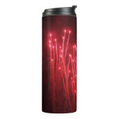 Feuerwerk Thermal Tumbler Thermosbecher (Nach links gedreht)