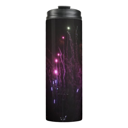 Feuerwerk Thermal Tumbler Thermosbecher (Vorderseite)