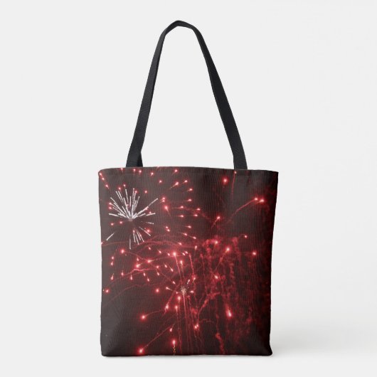 Feuerwerk Tote Tasche (Rückseite)