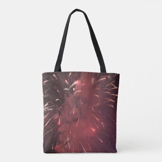 Feuerwerk Tote Tasche (Rückseite)