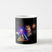 Feuerwerk-u. Riesenrad-Tasse Kaffeetasse (Mittel)