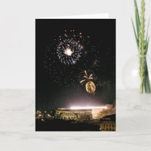 Feuerwerk über Cleveland Browns Stadium - Karte