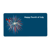 Feuerwerk und Raketen am 4. Juli animiert (Vorne)