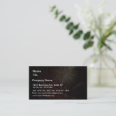 Feuerwerk Visitenkarte (Stehend Vorderseite)