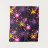 Feuerwerk Wandteppich (Vorderseite)